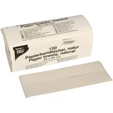Papstar Handtuchpapier C-Falz 50 cm x 25 cm natur 120 Blatt 1-lagig