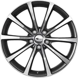 BROCK B32 8,5 x 20 5 x 108 ET45 MB72,6 Grau Poliert