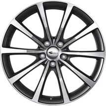 BROCK B32 8,5 x 20 5 x 108 ET45 MB72,6 Grau Poliert