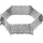 Petromax Windschutz modular 9 Segmente Edelstahl silber