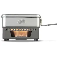 Esbit Trockenbrennstoffkochset - Outdoor Kocher 585 ml mit Aluminium Topf - klappbare Griffe - Campingkocher Set