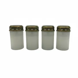 Relaxdays LED Grablicht 4 St. weiß