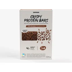 Proteinriegel Schokolade knusprig - Crispy Choco Bar - 8 Stück EINHEITSFARBE No Size