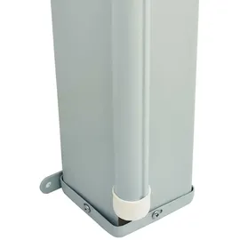 vidaXL Seitenmarkise 220 x 600 cm Rot Polyester