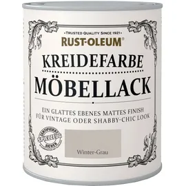 RUST-OLEUM Kreidefarbe Möbellack Wintergrau Matt 0,75 l