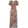 LASCANA Maxikleid Druckkleid Mehrfarbig 36