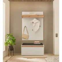 INOSIGN GIRON/CiTY Schuhbank 100 x 40 x 170 weiß