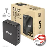 Club 3D Reise Ladegerät 140W GAN, PPS, Power Delivery (PD) 3.1