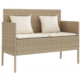 vidaXL Gartenbank 61 x 57 x 87 cm Beige