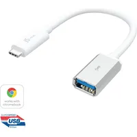 j5create USB Kabel m USB 3.2 Gen 2 3.1 Gen 2) Adapter [1x USB-C® - 1x USB C Weiß