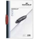 Durable Schnellhefter Swingclip A4 Rot 25 St.