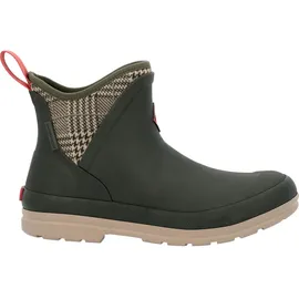 Muck Boots Women's Originals Ankle, Wasserdichte Stiefelette, Moss,