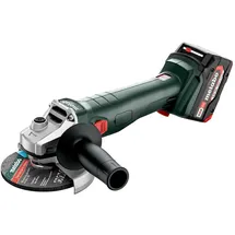 Metabo W 18 L 9-125 inkl. 2 x 4 Ah + metaBox 165 L