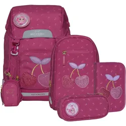 Beckmann Schulranzenset Classic 22 - 6-Tlg. Set Cherry