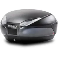 Shad Sh48 Premium Motorradkoffer - Dark Grey - One