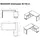 Stella Trading Mid.you Eckschreibtisch Weiß, Sonoma Eiche Metall, 1 Schubladen, U-Form, 65x76x140 cm Stauraum, Arbeitszimmer, Schreibtische, Eckschreibtische