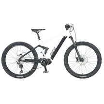 Prophete Dice 5.0 Full-Suspension Weiß-Schwarz Matt 27,5 Zoll