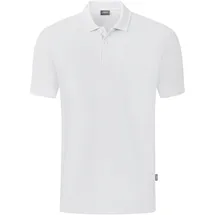 Jako Organic Poloshirt weiß 152