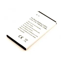 AccuCell Akku passend für Asus Zenfone 4 2017, Li-Ion, 3,7V, 1150mAh, 4,3Wh