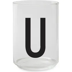 Aj Wasserglas Buchstabe U