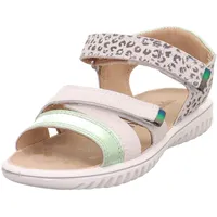 Superfit Sparkle Sandale, Weiß/Hellgrün 1010, 32
