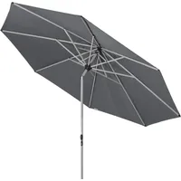 Doppler Sonnenschirm Active Teleskop 340",anthrazit,Ø 340 cm