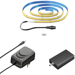 ledscom.de COB-LED Streifen JOR, 100.0cm, flach, weiß, 11,3W, 1209lm, inkl. WLAN Controller