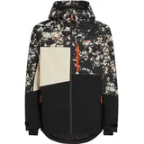 O'Neill Cruz Triple Snow Jacke Black/Beige Quarry XL