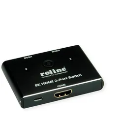 ROLINE 8K HDMI Switch, 2-fach