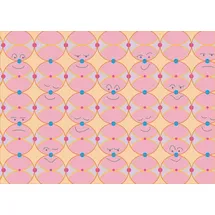 Ursus Transparentpapier 115 g/qm DIN A4 25 Blatt Troll rosa