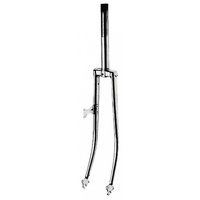 Point S Sportradgabel 26" chrom 1" 185mm/70mm