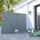 vidaXL Seitenmarkise 240 x 160 cm Grau Polyester
