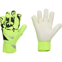 Nike Match Goalkeeper Fußballhandschuhe, Volt/Black/Metallic Silver, 9