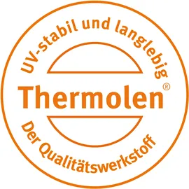 GARANTIA Thermo-Wood Komposter 400 Liter inkl. Bodengitter anthrazit-braun
