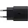 Samsung USB-C-Ladegerät, 25 W, ultraschnell, Adapter USB C auf USB, Schnellladegerät, Original-Ladegerät, ohne Kabel, Schwarz