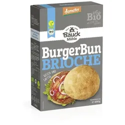 Bauckhof Burger Bun Brioche Backmischung demeter