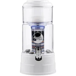 AcalaQuell® Mini 5L - Glas Kristallklar in Weiß