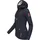 Marikoo Damen warme Winterjacke mit Kapuze Bikoo blau, Gr. XS - XS