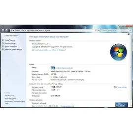 Microsoft Windows 7 Professional SP1 64-Bit OEM DE