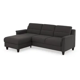 sit&more Ecksofa SIT & MORE "Farö L-Form", grau (fango), B:234cm H:90cm T:168cm, Sofas, Ecksofa, inklusive Federkern, wahlweise mit Bettfunktion und Bettkasten