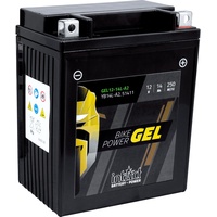 Intact Bike-Power GEL Motorradbatterie GEL12-14L-A2 14Ah (DIN 51411, YB14L-A2