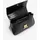 Valentino Afrodite Umhängetasche Kunstleder Black