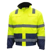 Nitras Warnschutz Pilotenjacke MOTION TEX VIZ, - 4XL