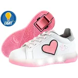 BREEZY ROLLERS 2195670 Blast LED weiss/pink | Gr.: 39