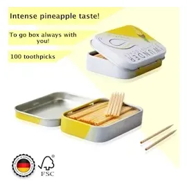 Wunder Zahnstocher mit Geschmack Ananas 100 St.
