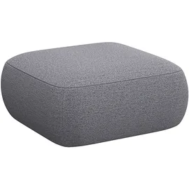 flexlux Pouf Torino 91 x 46 x 91 cm Grau