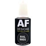 Alex Flittner Designs Lackstift RAL 9005 TIEFSCHWARZ matt 20ml Reparaturstift Acryl Retuschierlack Reparaturlack Holz Metall Möbel Bad