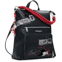 DESIGUAL Mickey Rock Pretoria 2.0 Rucksack Schwarz