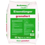 BECKMANN Profi Eisendünger 25 kg granuliert Rasendünger Gartenpflanzendünger
