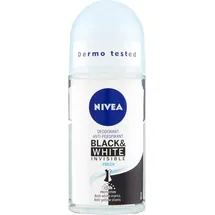 NIVEA Black & White Invisible Fresh Roll-On 3x 50 ml